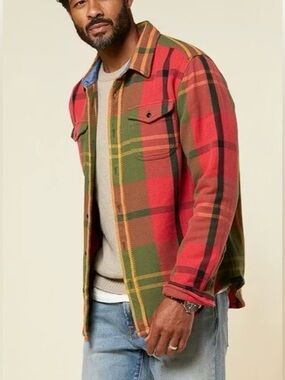 OUTERKNOWN Blanket Shirt - size large